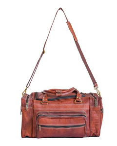 Nouveaux sacs de voyage 2026 en cuir pleine fleur pour hommes et femmes – Sacs de week-end et sacs de sport en cuir - Product Image 3