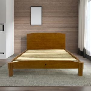 Vietnam-Made Comfortable Curved <b>Wooden</b> <b>Beds</b> for Cozy Bedrooms in Middle Eastern Homes OEM Factory Free UAE Tariff - Product Image 1
