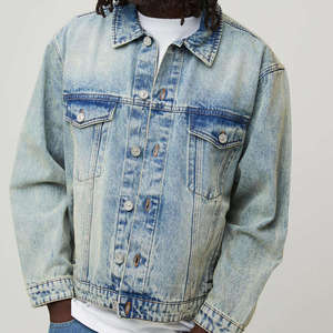 Chaqueta de Trabajo de Lona Marrón Gruesa para Hombre, Estilo Vintage, Oversize, con Cremallera, de Algodón Duck, Útil, Personalizada, Optimizada para SEO - Product Image 6