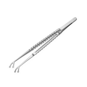 Pinzas Quirúrgicas de Acero Inoxidable con Punta Bifurcada, Pinzas de Anillo Dentadas Dobles para Sujetar Tejido, Pinzas Tipo Y, Instrumentos Médicos - Product Image 4