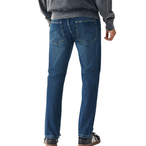 Jeans de Mezclilla Elásticos para Hombre, Transpirables, Lavables, con Estampado 3D, Tejido Sólido, Casuales, Primavera, Venta al por Mayor, OEM, ODM - Product Image 3