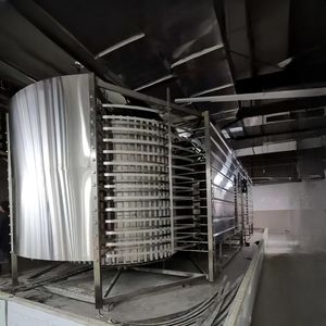 ตู้แช่แข็งแบบเกลียวอุตสาหกรรมสำหรับอาหารทะเล | ผัก | การแช่แข็งเนื้อ: 200กก. ถึง6000กก. ความจุ: วิศวกร SS - Product Image 2