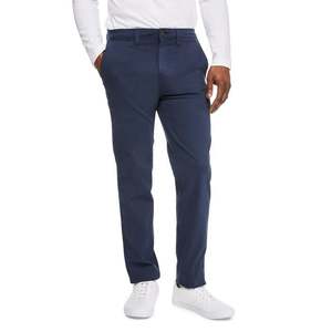 Pantalon de golf décontracté pour homme de haute qualité, taille mi-haute, coupe droite, léger, respirant, avec fermeture éclair plate - Product Image 5