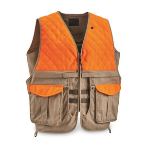 Gilet de chasse d'hiver de haute qualité, respirant, léger, en softshell imprimé, unisexe adulte, taille ajustable, personnalisable - Product Image 1