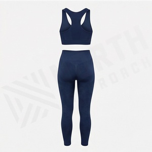 Ensemble de yoga personnalisé à marque privée pour femmes, vêtements de sport, tenue de fitness, vêtements d'entraînement, équipement de sport - Product Image 2