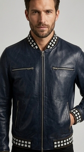 Blouson Bomber en Similicuir Tendance pour Hommes – Vêtement d'Extérieur Décontracté et Durable pour l'Hiver, Idéal pour les Commandes OEM et la Vente en Gros Internationale - Product Image 5
