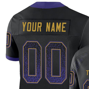 Camiseta de Fútbol Personalizada por Sublimación, Estilo Casual OEM, 100% Poliéster, Nombre y Número del Equipo Impresos - Product Image 3