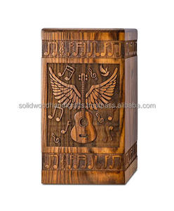 Urnas de Cremación de Madera de Nuevo Diseño para Adultos, Urnas Funerarias de Madera, Tamaño Personalizado, Artículos Funerarios - Product Image 2
