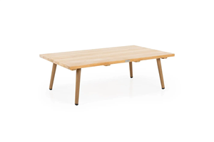 CALISTA Outdoor Rope Woven <b>Sofa</b> Set Aluminum <b>Frame</b> Garden Furniture with Teak <b>Wood</b> Table - Product Image 6