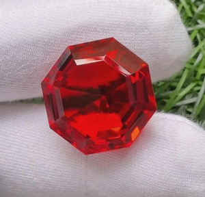 Topacio Rojo Natural, Corte Elegante, Certificado, Piedra Preciosa Suelta de 2.00Ct, Joyería Vintage para Colgantes, Proveedor Mayorista ZUBEDA GEMS - Product Image 1