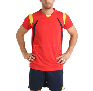 Uniforme de Voleibol Personalizado para Hombre con Logotipo, Impresión por Sublimación, 100% Poliéster, Transpirable y de Secado Rápido - Product Image 1