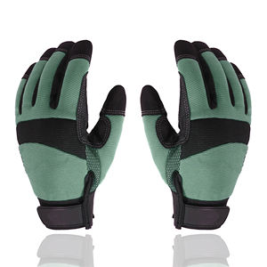 Guantes de Trabajo de Diseño Personalizado, Guantes de Cuero de Protección de Doble Seguridad para la Construcción, Guantes con Logotipo y Talla Personalizados - Product Image 5