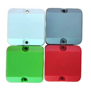 Étiquettes de point de contrôle robustes, étanches et résistantes aux intempéries, NFC UHF RFID de haute qualité, 860-960 MHz, ABS, 42*42 mm - Product Image 1