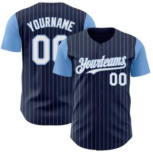 Camisetas de Béisbol Personalizadas para Equipos OEM - 100% Poliéster, Transferencia Térmica/Impresión Digital, Nombre del Equipo, Logotipo y Posiciones Personalizados (Derecha) - Product Image 3