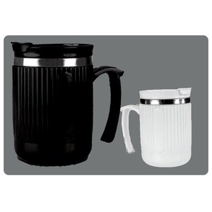 Mug à café en acier personnalisé avec personnalisation et impression pour une utilisation promotionnelle au bureau - Édition Thanksgiving et Halloween - Product Image 1