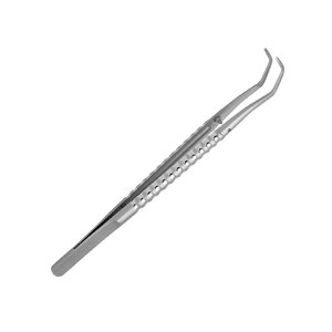 Pinces chirurgicales professionnelles micro-tissulaires en acier inoxydable de haute qualité, angulées, à dents DeBakey, fabriquées au Pakistan - Product Image 6