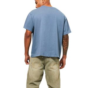 T-shirt Boxy personnalisé respirant pour hommes, fabriqué au Pakistan, T-shirt Boxy vierge personnalisé de qualité supérieure, vente en gros - Product Image 2