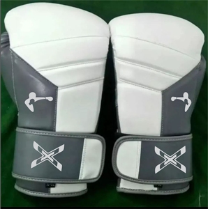 Custom logo High Quality 8oz <b>PVC</b> MMA Boxing <b>Gloves</b> Waterproof Windproof Features for Closure Custom Logo for Boxing Training - Product Image 4