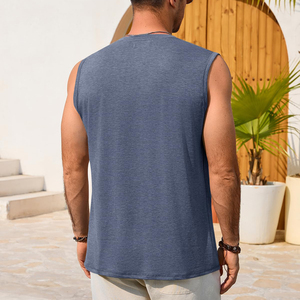 Camiseta sin mangas para gimnasio, fitness, entrenamiento, correr, culturismo, ropa deportiva ligera y transpirable - Product Image 2