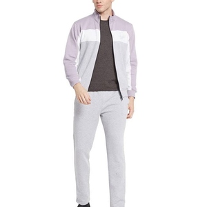 High Quality Professional Manufacture Wholesale Price Blank Gym Zipper Tracksuit Unisex <b>Jogger</b> Suits Streetwear Design - Product Image 1