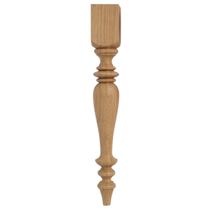 Premium Turned Solid Rubber Wood <b>Table</b> <b>Legs</b> Heavy Duty Supports for Dining <b>Tables</b> Bedroom Furniture and Interior Projects - Product Image 1