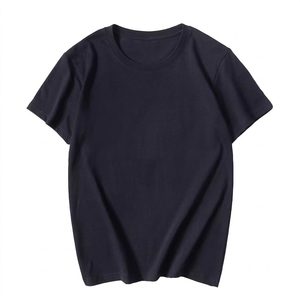 เสื้อยืดคอกลมผ้าฝ้ายสีดำพรีเมียม เนื้อผ้านุ่ม สไตล์มินิมอล เสื้อผ้าผู้ชาย รับผลิตแบบ OEM/ODM - Product Image 3