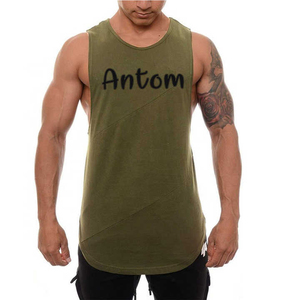 Oem Service Dynamic Workout Outfit Men Gym Tank <b>Top</b> Durable Material Comfortable Fit Flexible Movement High Performance - Product Image 5
