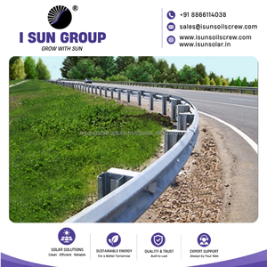 Barrera de Seguridad Reflectante para Carreteras, Amortiguador de Impactos, Barrera de Acero Anticollisiones para Sistemas de Protección de Vías de Alta Velocidad - Product Image 3