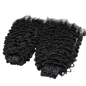 Paquets bouclés birmans cheveux vierges à cuticules alignées, trame de génie des cheveux bouclés birmans vietnamiens, cheveux vietnamiens bruts de qualité 10A - Product Image 1