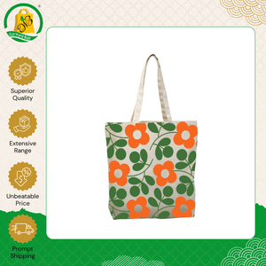 Made in India Top Quality Zipper Closure Shoulder Length Handle Custom Printed Organic Reusable Cotton <b>Canvas</b> <b>Tote</b> Shopping Bag - Product Image 5