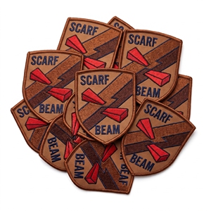 Outil de travail du bois à surface ovale, patch brodé, fabricant en gros personnalisé - Product Image 3