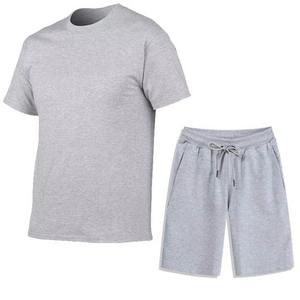 Ensemble short et t-shirt respirant personnalisé avec logo imprimé, meilleure vente, faible MOQ, tailles plus grandes pour hommes - Product Image 5