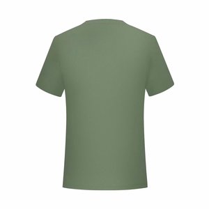 T-shirt personnalisé en coton biologique 100% avec impression de logo, design vierge imprimé, décontracté, à lettres, tricoté, manches courtes, coupe classique, 220g - Product Image 4