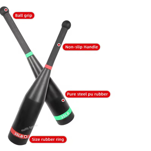 Macebell de Acero para Ejercicio en Casa con Logotipo Personalizado y Agarre de Manija Acanalado - Product Image 4