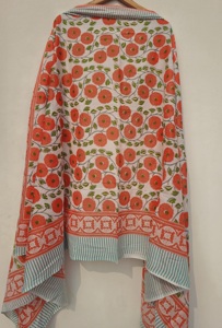 ผ้าซิ่นชายหาด ปาเรโอ ผ้าฝ้ายพิมพ์ลายดอกไม้ ผ้าคลุมชายหาดสำหรับผู้หญิง ผ้าพันคอ ผ้าคลุมไหล่ ดูปัตตา ผ้าซิ่นน้ำหนักเบา สไตล์โบฮีเมียน สำหรับฤดูร้อน ขายส่ง - Product Image 2