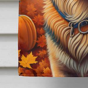 Belgian Tervuren Fall House <b>Flag</b> Large Porch Sleeve <b>Pole</b> Decorative Yard Banner Wall Hanging Polyester Artwork - Product Image 4