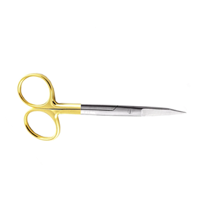 Ciseaux chirurgicaux Goldman Fox courbés TC 13 cm en carbure de tungstène pour la coupe des tissus et des sutures, en acier inoxydable, ensemble professionnel de précision - Product Image 6