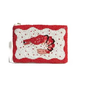 <b>Cute</b> Handmade Beaded Coin Pouch With Secure Zipper Closure Floral Seed Beads Coin <b>Purse</b> Handmade Premium Craft Design - Product Image 4