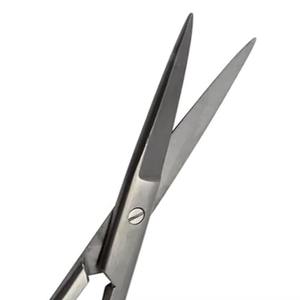 Tijeras Quirúrgicas Manuales Rectas y Afiladas de Acero Inoxidable, de Un Solo Uso, en Envase Estéril - Product Image 2