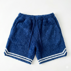 Shorts en mohair pour hommes, style décontracté, tissu en mélange de laine, faible MOQ, approvisionnement direct usine, OEM - Product Image 1