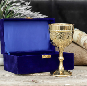 แก้วน้ำโลหะโบราณ ดีไซน์โบราณ สำหรับงานแต่งงาน บาร์ และแก้วไวน์ สำหรับดื่มโซดา-ไลม์ ชุดแก้วไวน์ - Product Image 6