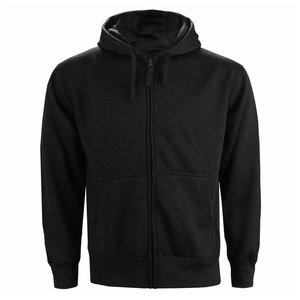 Sudadera con Capucha para Hombre, Color Sólido, Corte Regular, Tejido de Algodón, Informal, con Bolsillo Delantero, para Otoño - Product Image 3