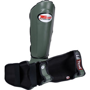 Protège-tibias de boxe Muay Thai personnalisés en cuir de vache véritable léger avec fermeture auto-agrippante, logo personnalisé, pour MMA - Product Image 6