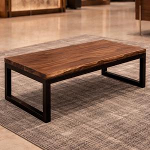 Sofá, Silla y Mesa de Centro de Madera al por Mayor, Estilo Rústico Francés, Acabado Pulido, Diseño Moderno y Artístico Antiguo para Vestíbulo de Hotel - Product Image 5