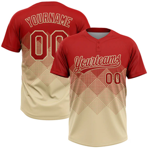 USA <b>Baseball</b> Softball Two Button <b>Baseball</b> Softball Jersey Uniform Personalized Youth Adults Men Women Sportswear - Product Image 1