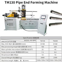 Extrémité de tuyau TM130-4 de fabrication STM formant l'extrémité de tube de machine formant la machine pour réduire/augmenter/brider