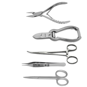 VENTE FLASH - Instruments de podologie professionnels en acier inoxydable de luxe - Ensemble d'outils pour l'élimination des ongles incarnés - Product Image 6