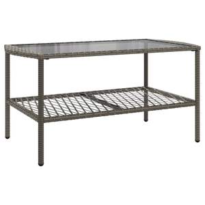 Conjunto de Sofás de Jardín de Poliratán Gris, Duradero y Resistente, Muebles de Jardín Resistentes - Product Image 6