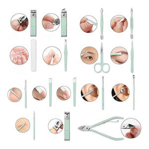 Kit de Manucure et Pédicure Professionnel Personnalisé avec Logo, Sac Classique, Outils de Soin des Mains et des Pieds en Acier Inoxydable de Haute Qualité, Vente en Gros - Product Image 6