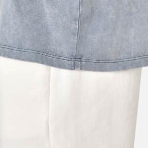 T-shirt en coton pour hommes, couleur unie, décontracté, col rond, basique, de haute qualité, classique - Product Image 6